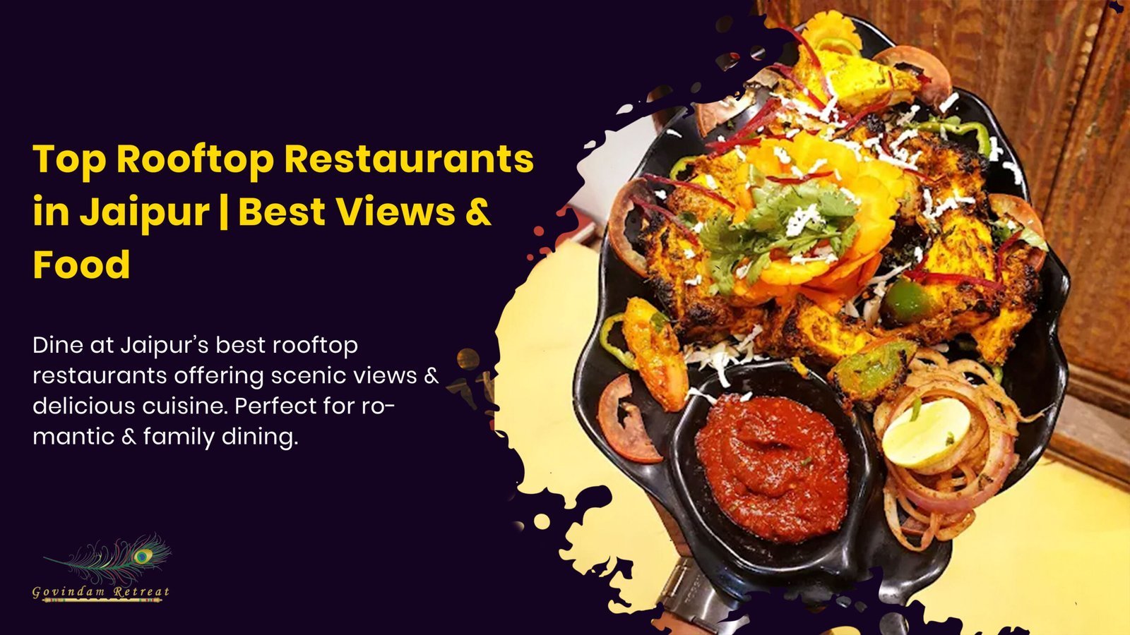 Top rooftop restaurants in Jaipur showcasing spectacular city views, exceptional cuisine, and memorable dining experiences