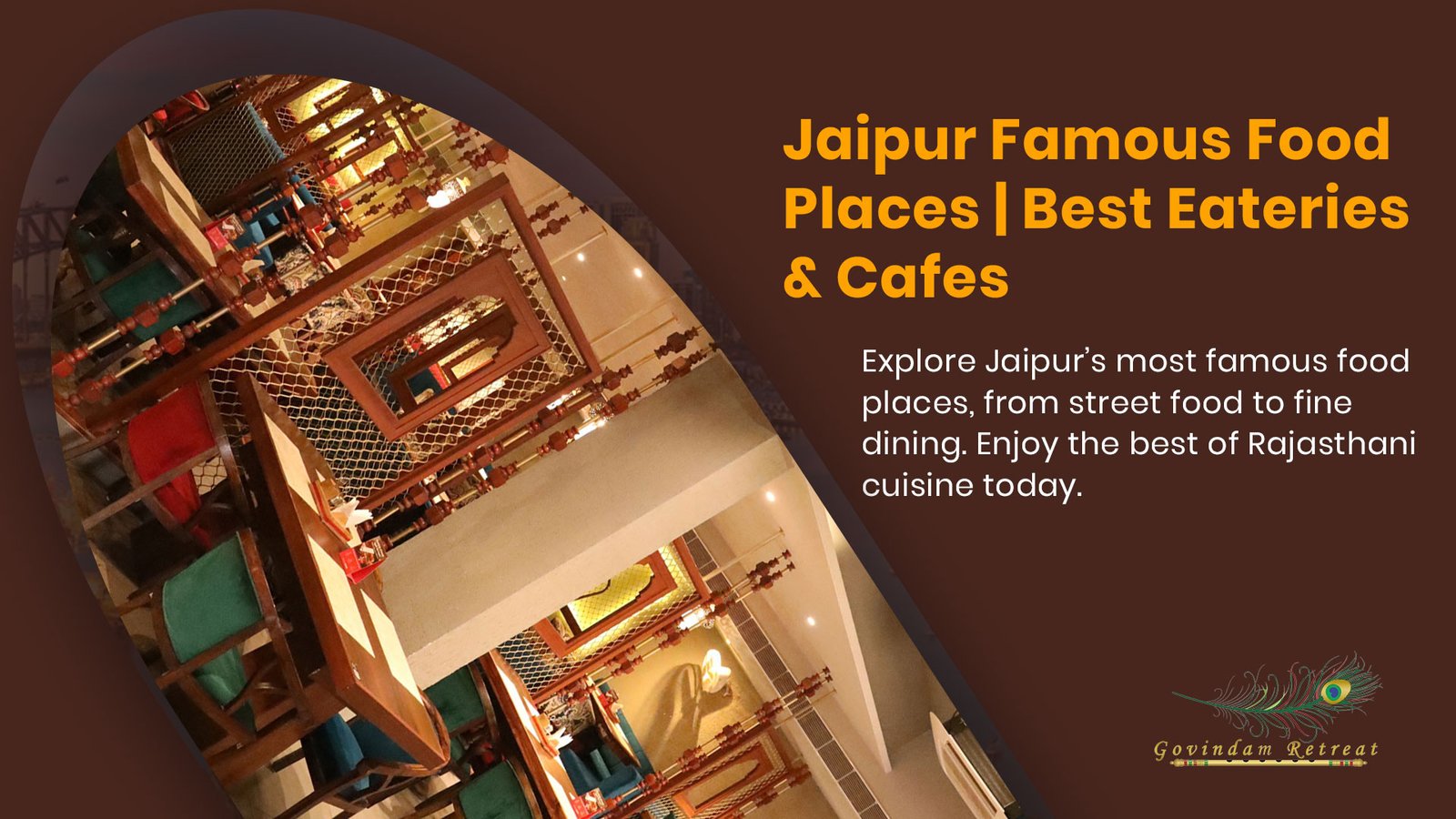 Jaipur famous food places showcasing diverse cuisines, iconic dishes, and exceptional culinary experiences across the city